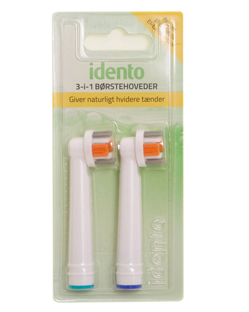 Idento 3-in-1 harjanpää - 2 kpl