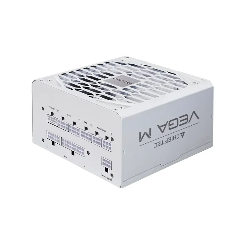 Chieftec VEGA M PPG-1000-CW - power supply - 1000 Watt Virtalähde - 1000 Watt - 135 mm - ATX - 80 Plus Kulta sertifioitu