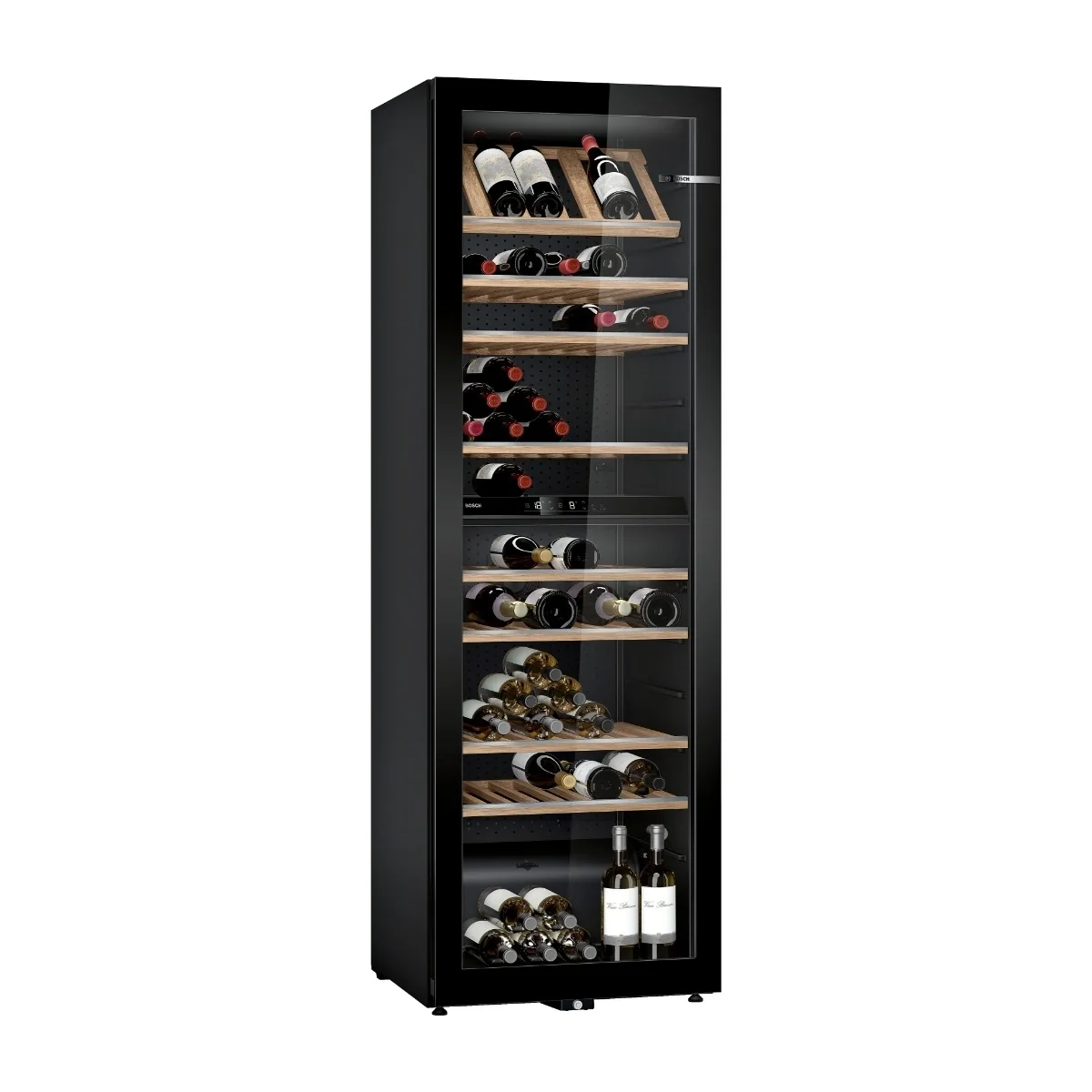 Bosch Serie | 6 KWK36ABGA - Viinijäähdytin - leveys: 60 cm - syvyys: 61 cm - korkeus: 186 cm - 370 litraa - Luokka G