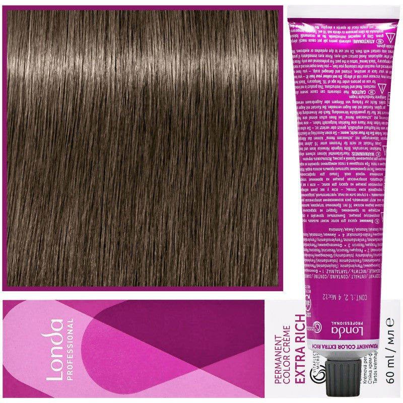 Londa Väri 60ml 7/1 Keskimääräinen tuhka blondi