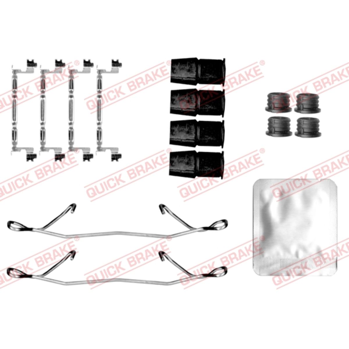 Jarrupalojen asennussarja QUICK BRAKE 109-0216
