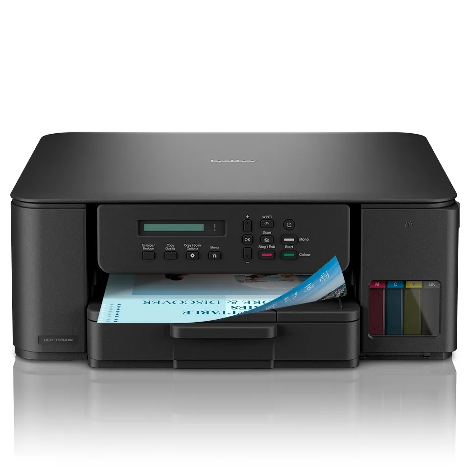 Brother DCP-T580DW, Mustesuihku, Väritulostus, 1200 x 6000 DPI, Värikopiointi, A4, musta