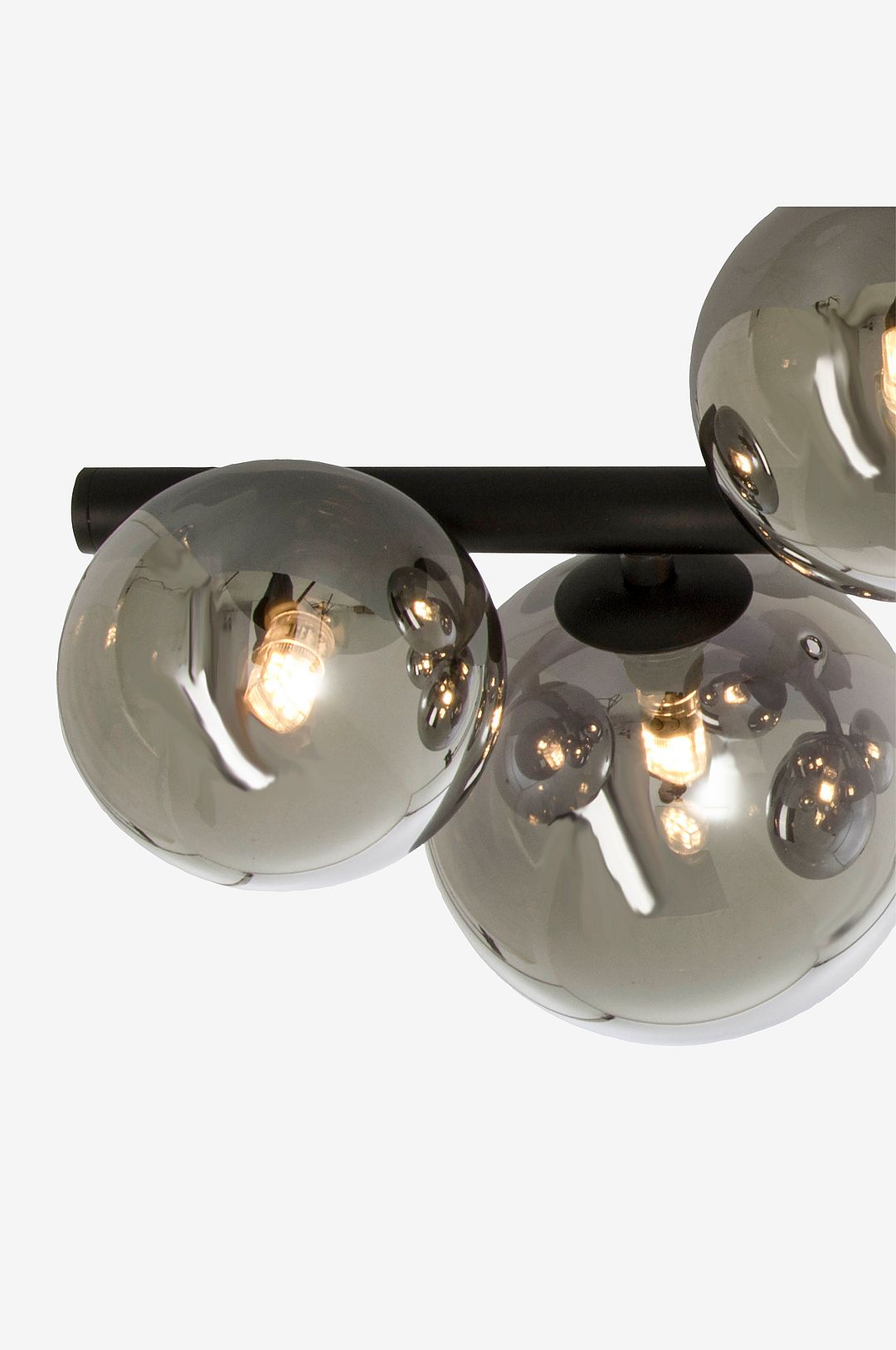 Aneta Plafond Molekyl 66910-15 svart/rökgrå Aneta