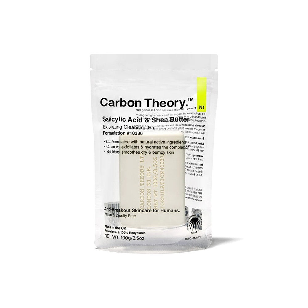 Carbon theory Kuoriva puhdistuspatukka salisyylihapolla ja sheavoilla - 100,0 g