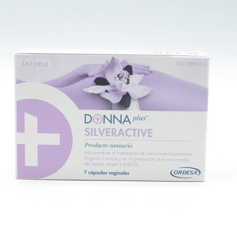 DonnaPlus Silveractive 7 emätinkapselia