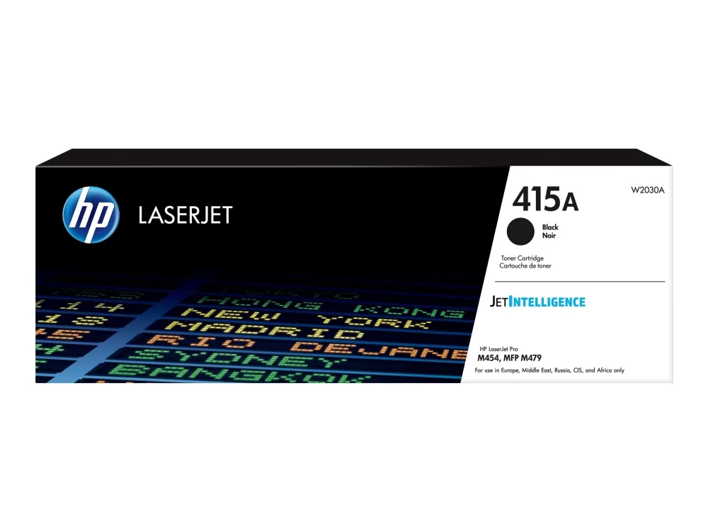 HP 415A alkuperäinen musta LaserJet -värikasetti, 2400 sivua, Musta, 1 kpl