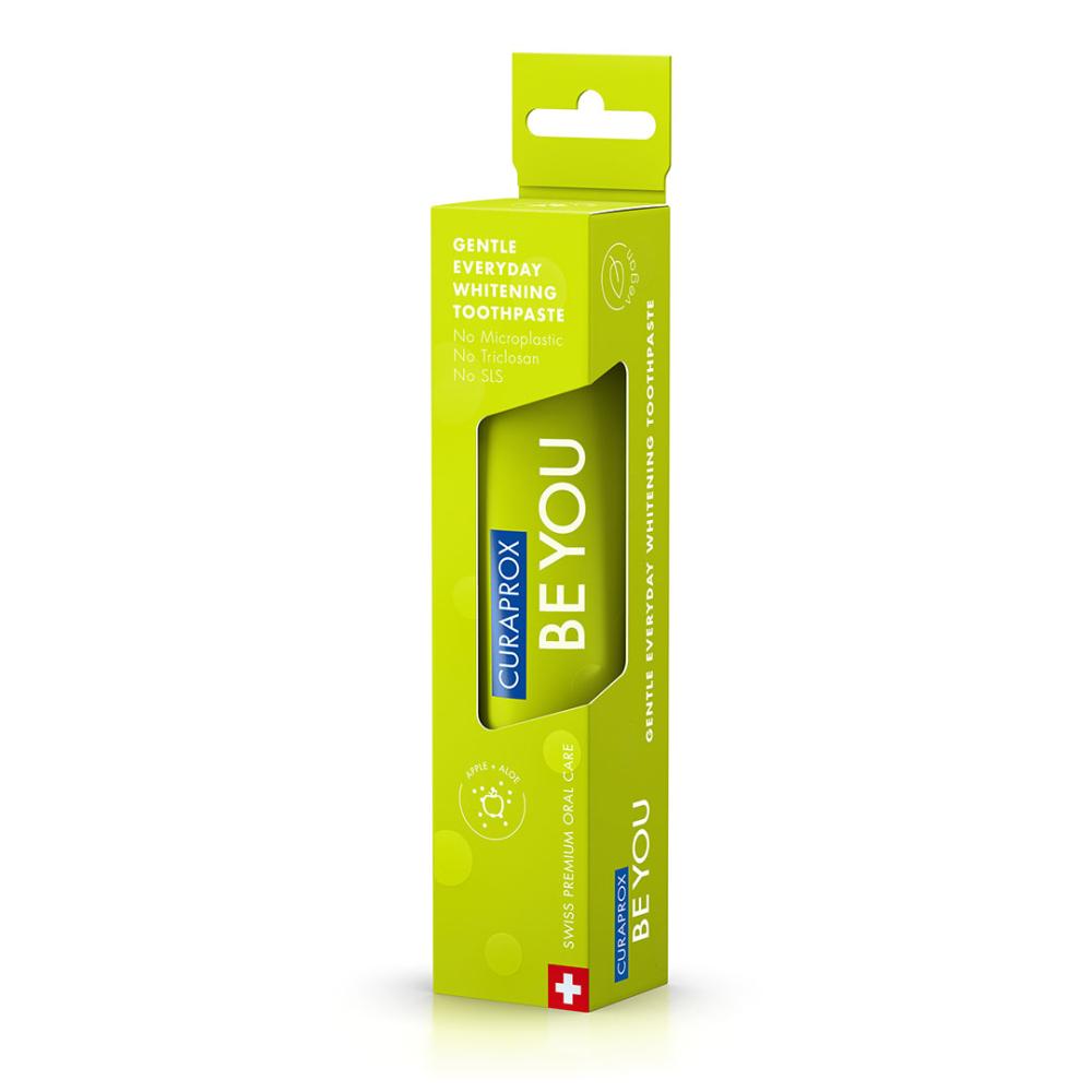 Curaprox Be you hammastahna omena + aloe vera, vihreä 60 ml
