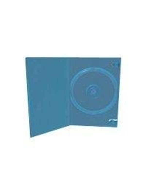MediaRange BOX38-50, Blu-ray-kotelo, 1 levyt, Sininen, Muovi, 120 mm, RoHS