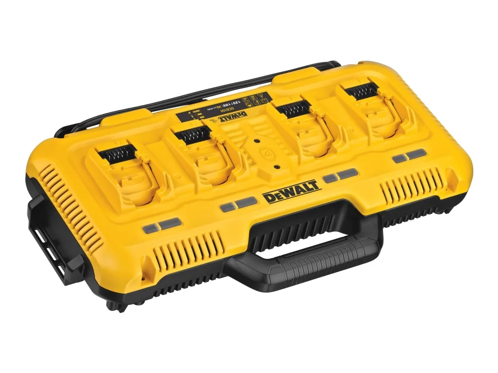 DeWALT DCB104-QW 18 V / 54 V XR 4-porttinen akunkestosäädin - 4 x 8 A