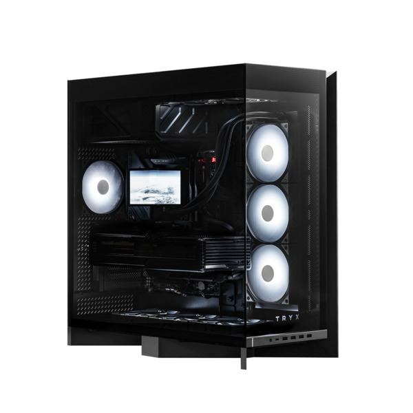 Tryx LUCA L70 - mid tower - extended ATX - Kotelot - Tower - Musta
