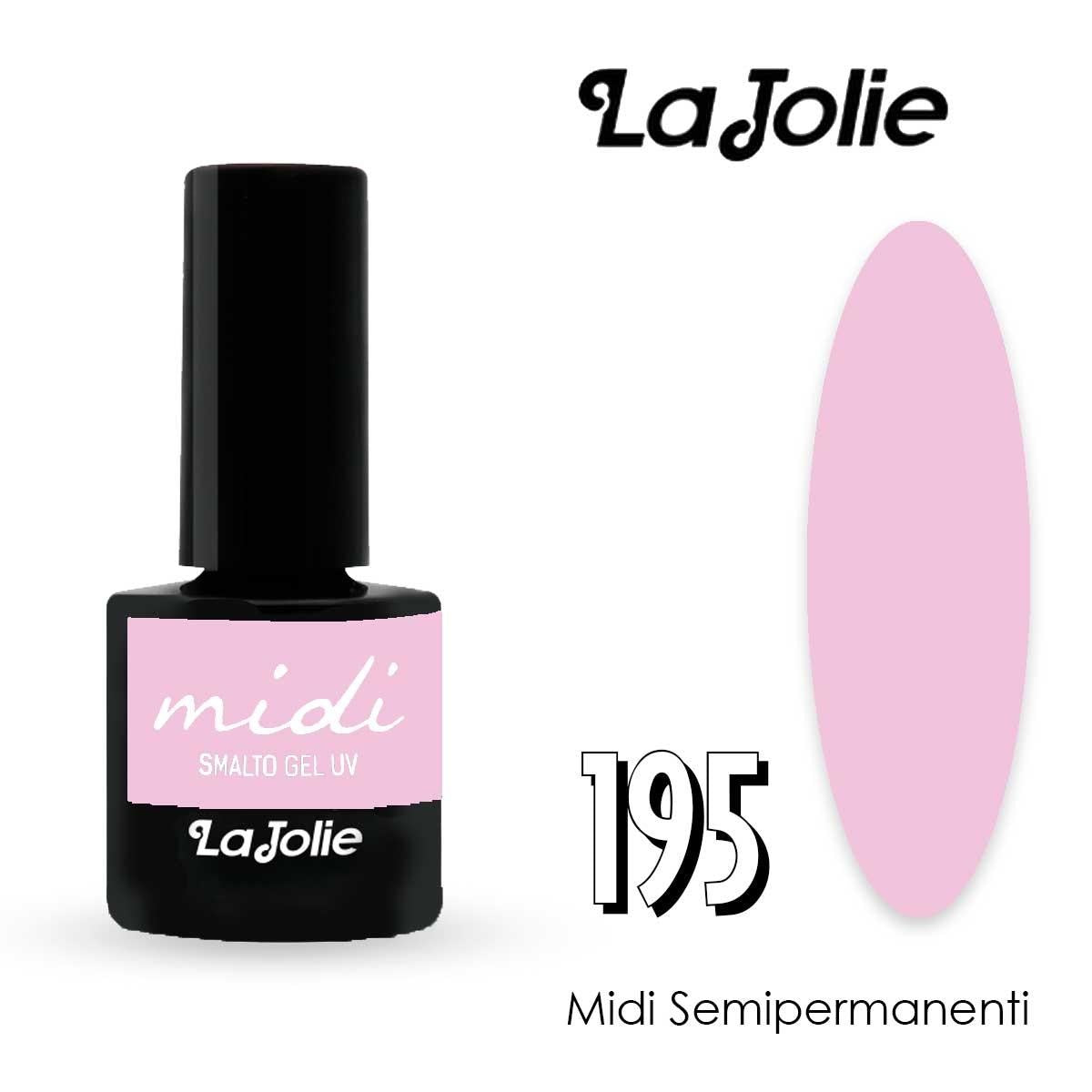 La jolie semi-permanent 7 ml nro 195