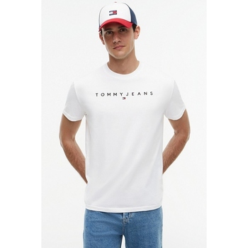 Tommy Jeans Paita musta / valkoinen