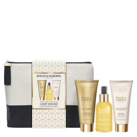 Baylis & Harding Sweet Mandarin & Grapefruit Signature Collection Luxury Gift Wash Bag