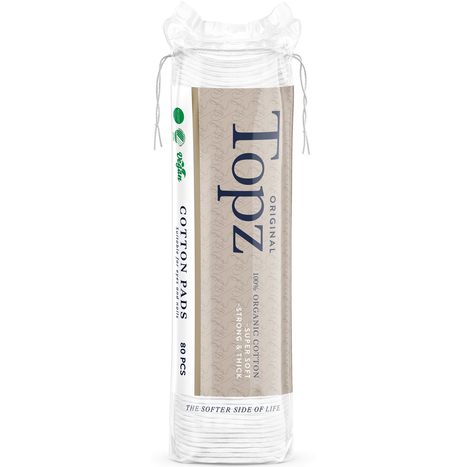 Topz Premium Make Up Pads 80 pcs