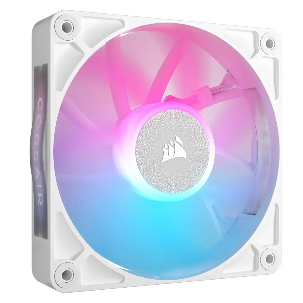 Corsair iCUE LINK RX120 RGB - Kotelotuuletin - 120mm - Valkoinen RGB LED valolla - 36 dBA