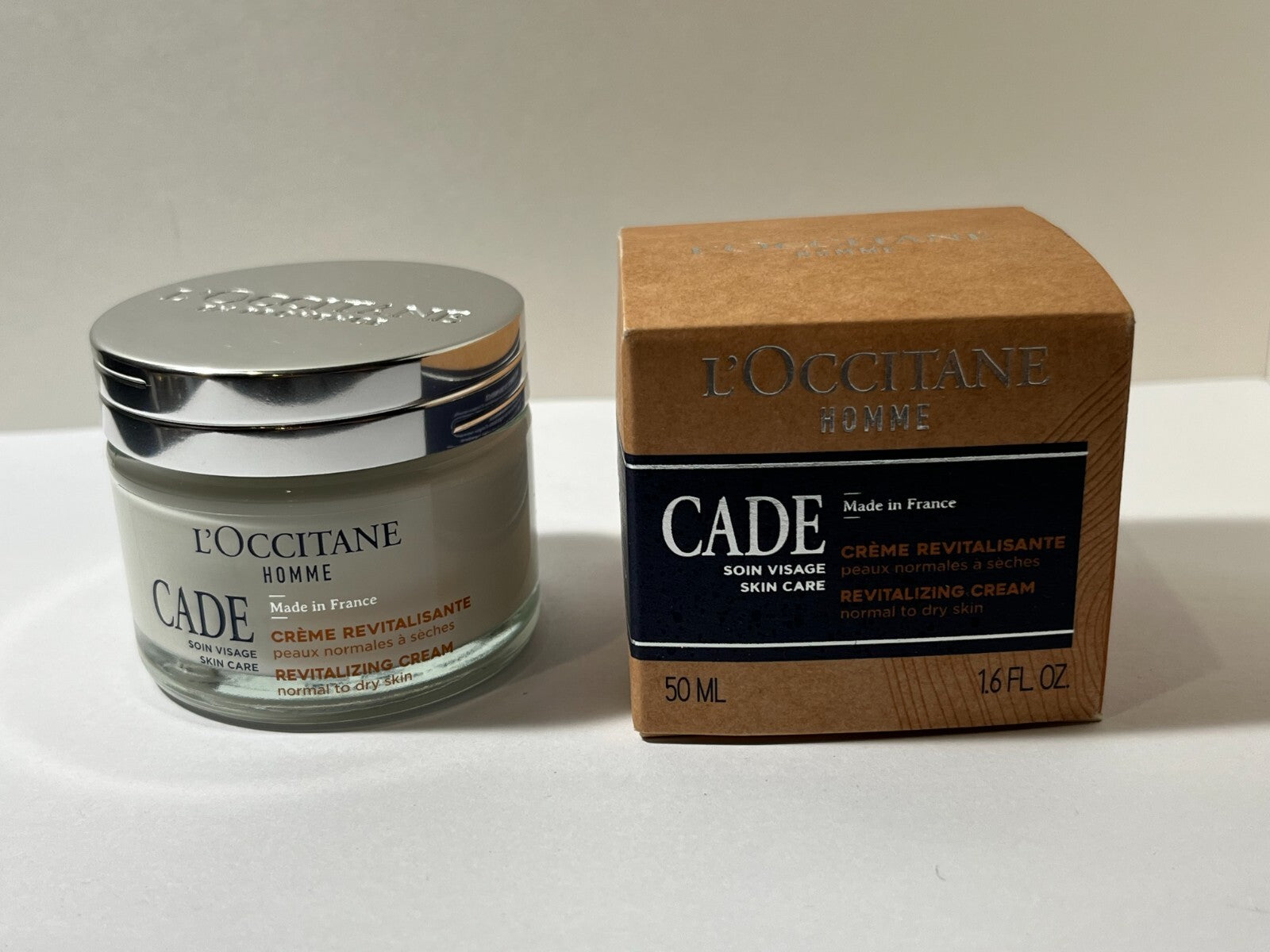 L ́occitane Men Cade Revitalizing Cream - Elvyttävä voide miehille 50ml