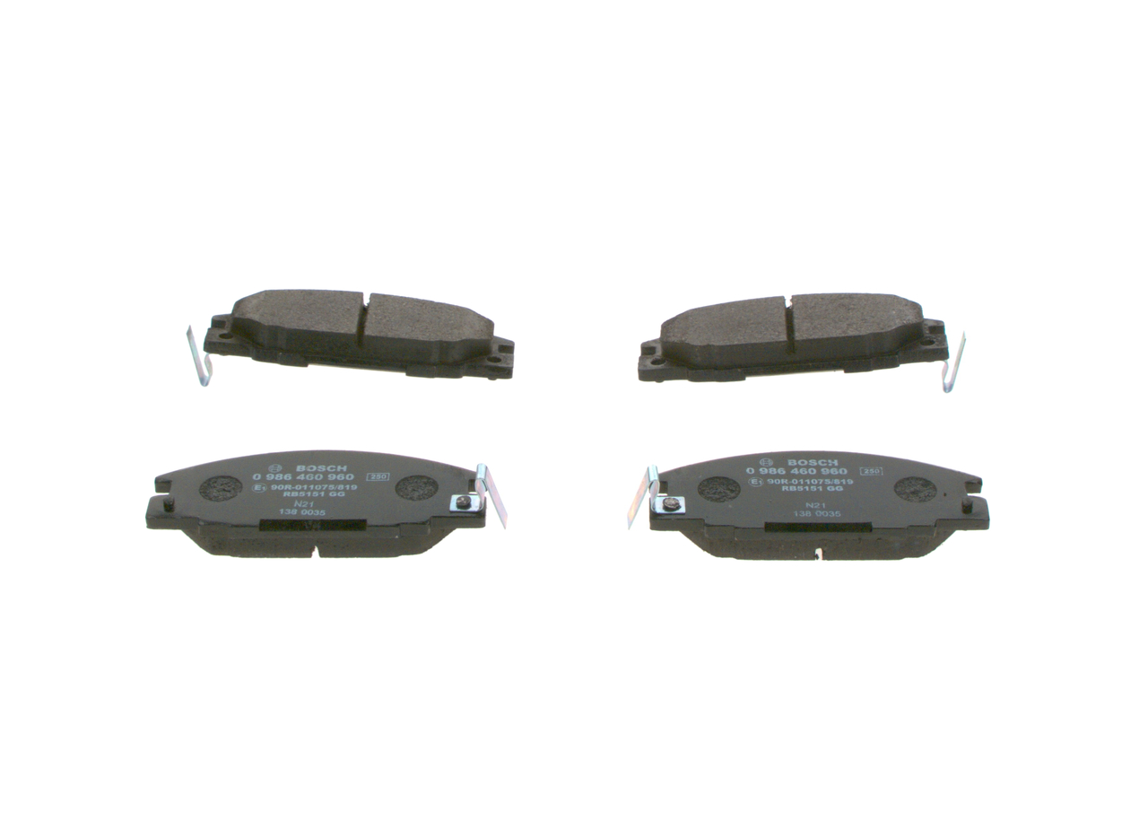 Bosch Etujarrupalat 0986460960