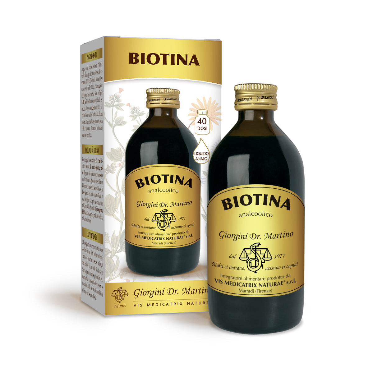 Dr Giorgini Biotiini - alkoholiton neste 200 ml