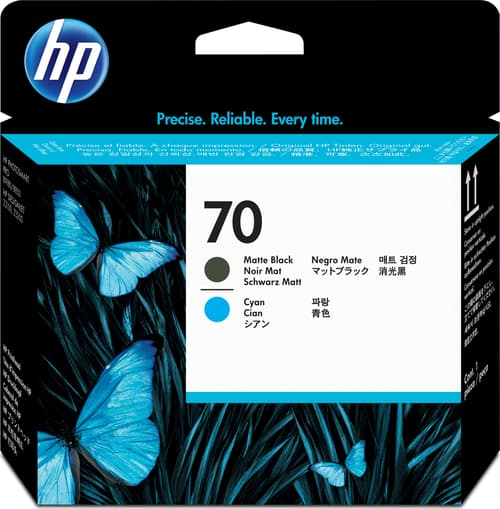 HP HP 70 Printhead matte black C9404A Vastaa: N/A