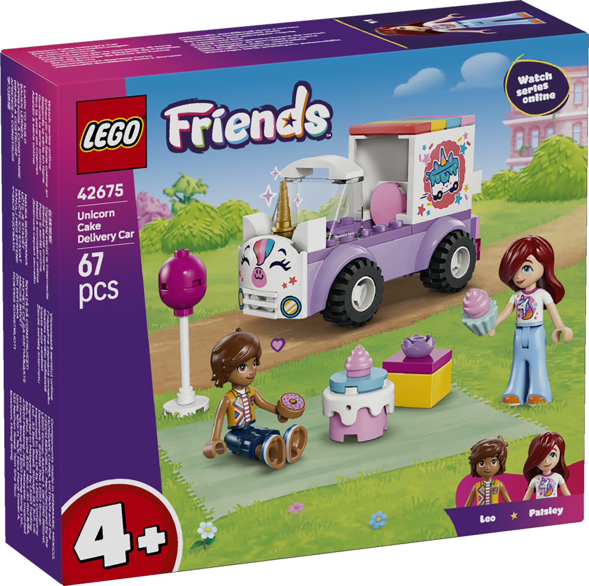 LEGO Friends 42675 Yksisarviskakkuauto