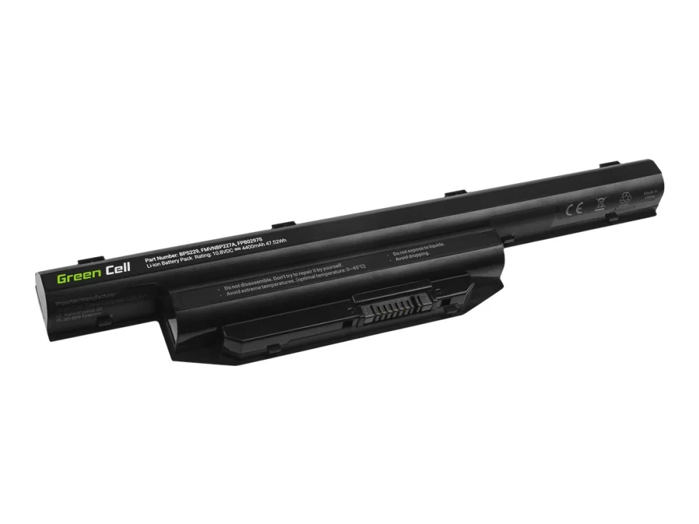 Green Cell Battery 4400 mAh for Fujitsu LifeBook A514 A544 A555 AH544 AH564 E547 E554 E733 E734 E743 E744 E746 E753 E754 S904