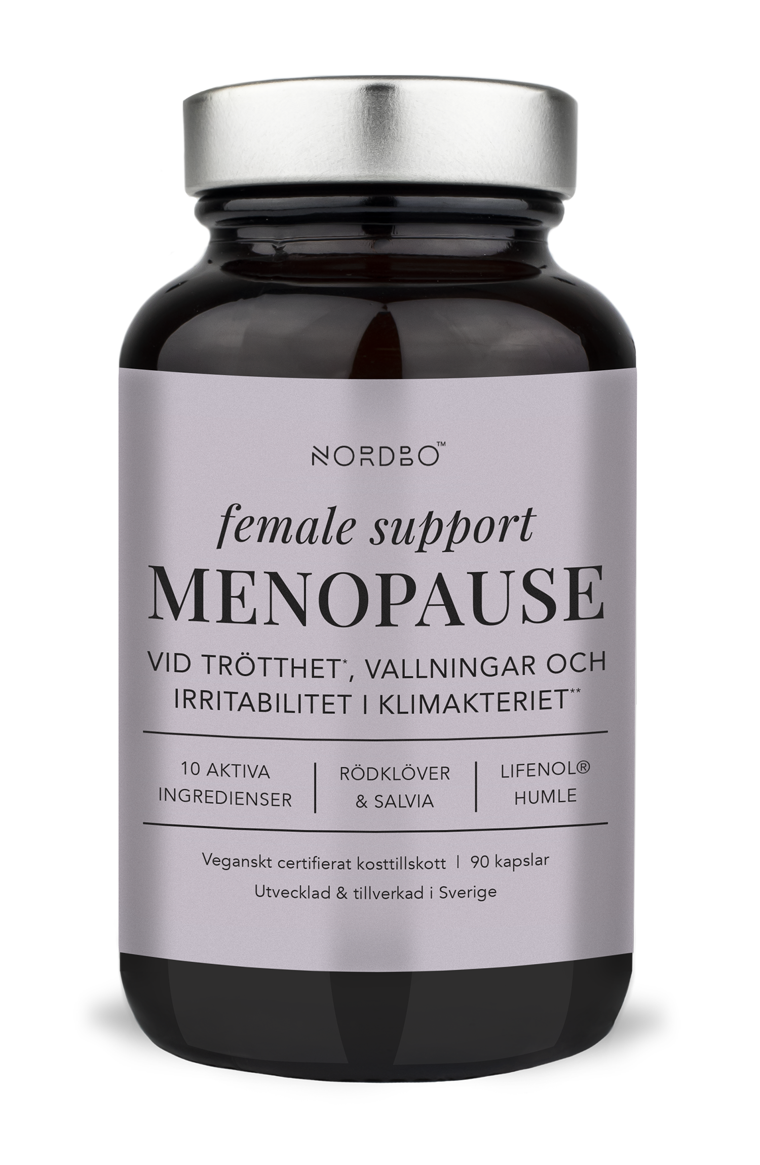 Nordbo Female Support Menopause 90 kaps