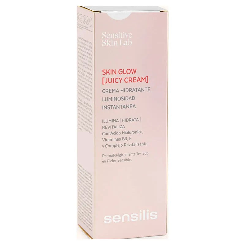 Mehukas kosteuttava voide Sensilis Skin Glow 50 ml