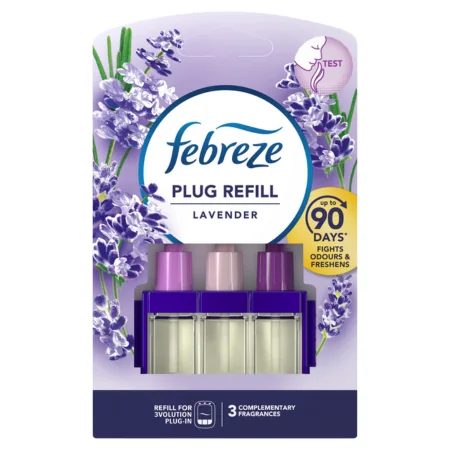 Febreze 3Volution Plug Refill Lavender Ilmanraikastin – 20ml