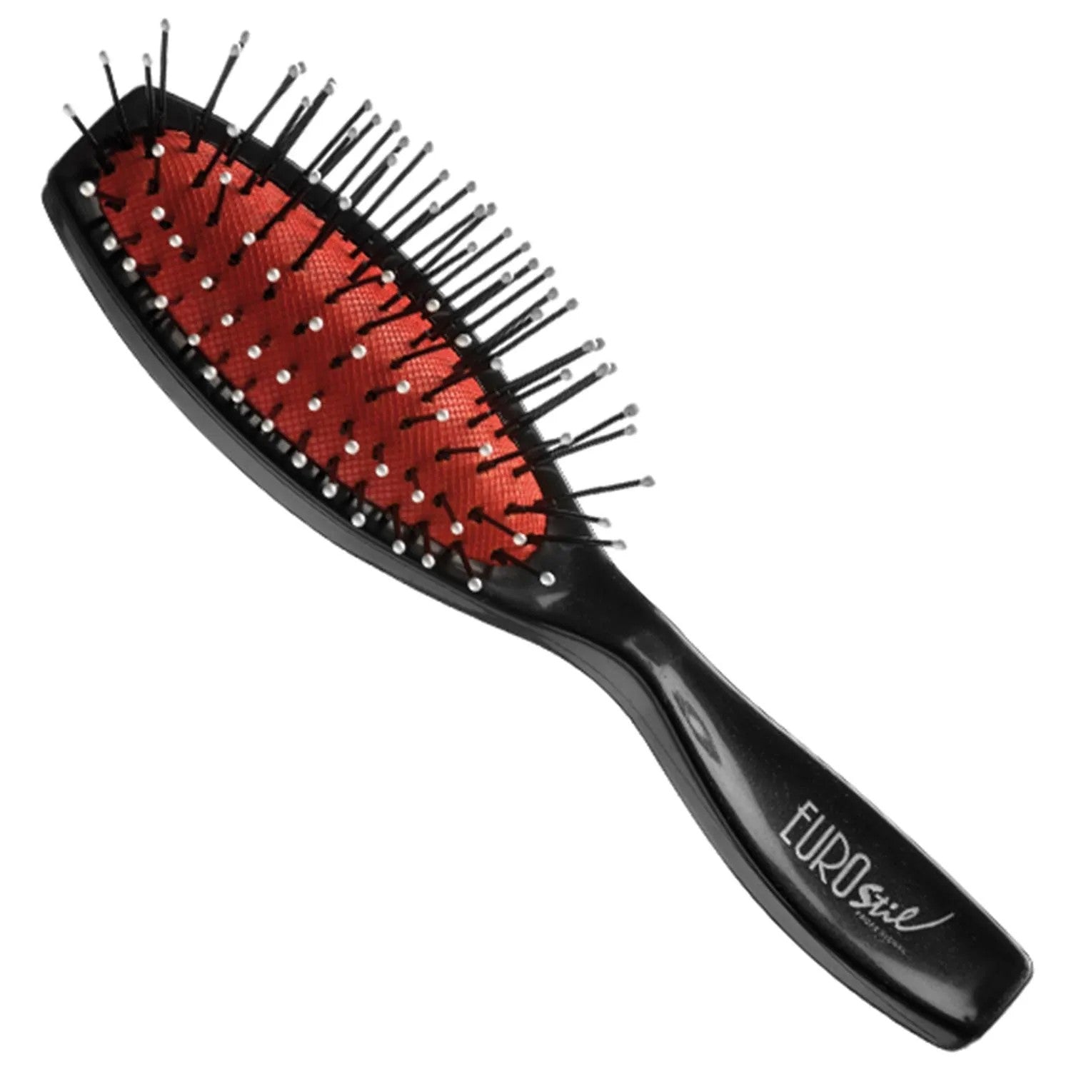 Eurostil Bellows Pua Nylon Small Ball Brush Black 1un