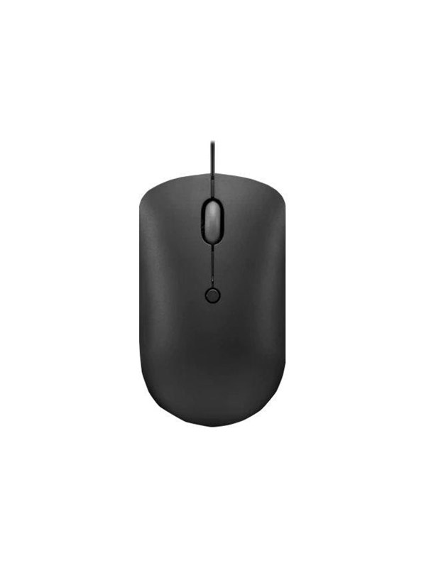 Lenovo 400 USB-C Wired Compact Mouse Raven Black - Hiiri - Optinen - 4 painiketta - Musta