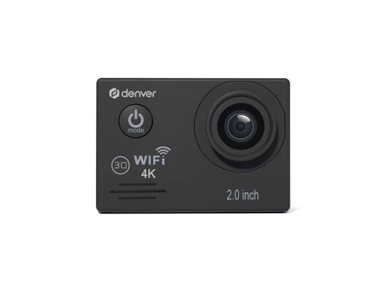 DENVER ACK-8064 - 4K Action Cam with Wi-Fi and LCD Screen