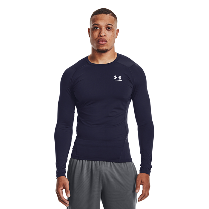 Under Armour HeatGear Armour Comp Long Sleeve Midnight Navy
