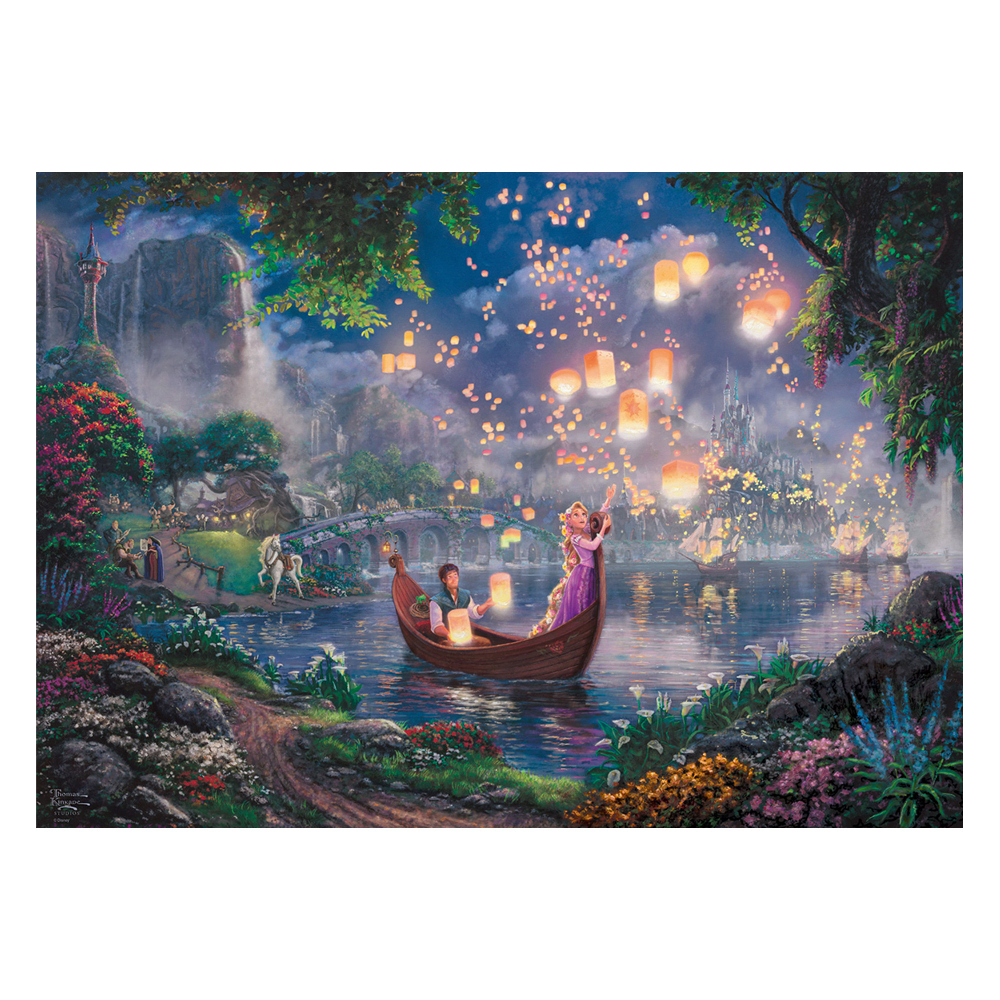 Disney Rapunzel Thomas Kinkade Palapelit 1000 palaa Schmidt