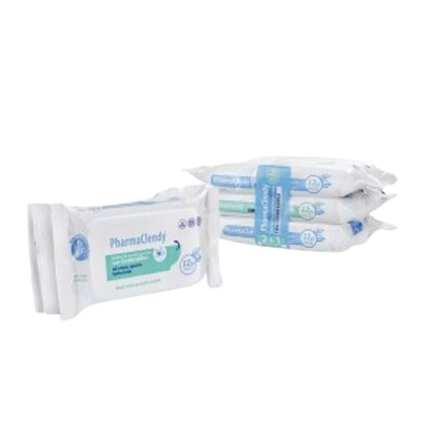 Clendy Klooriheksidiini Antibakteeriset pyyhkeet 12 kpl X 3
