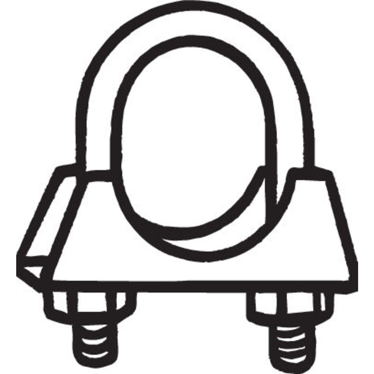 Pidike, pakoputkisto BOSAL 250-854