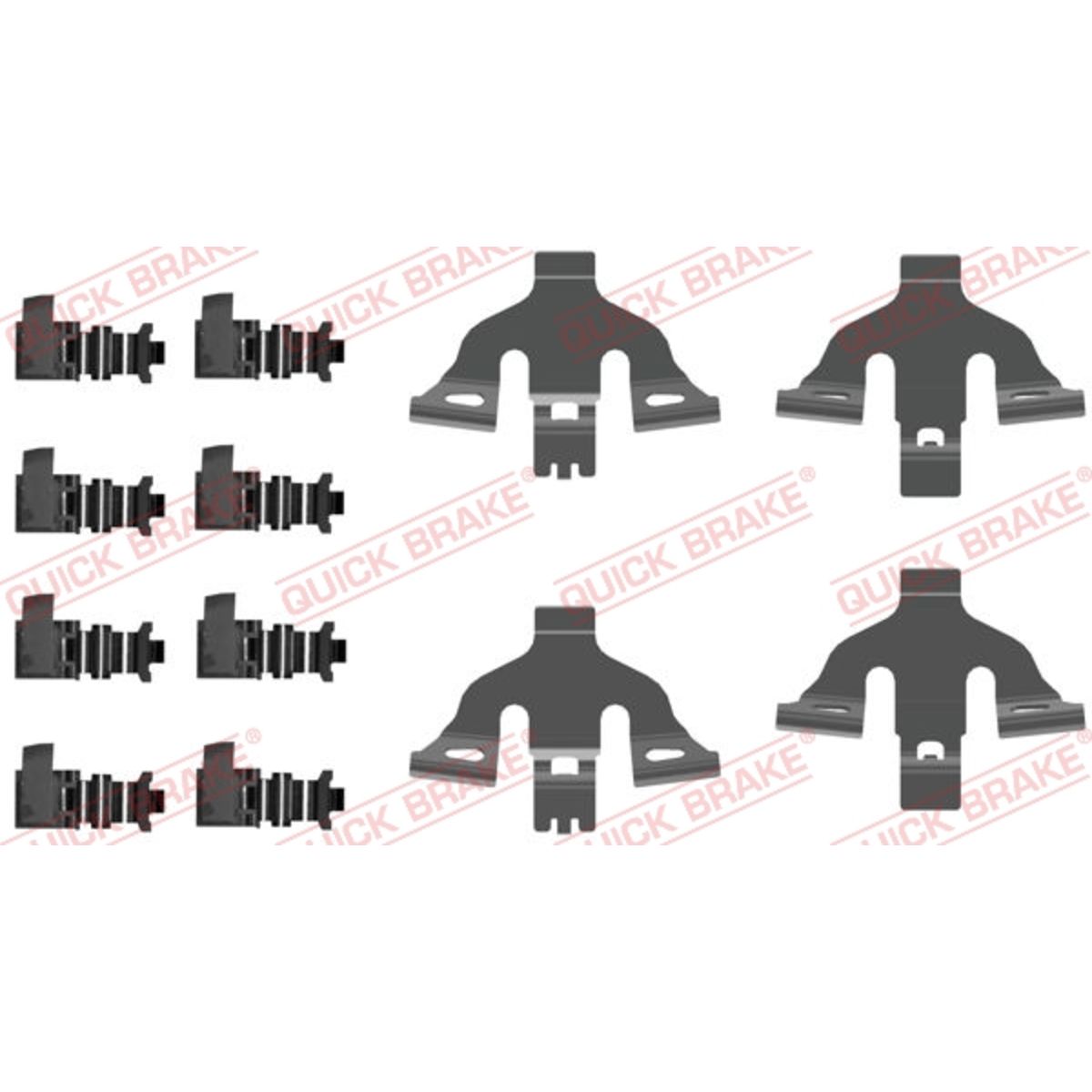 Jarrupalojen asennussarja QUICK BRAKE 109-0092