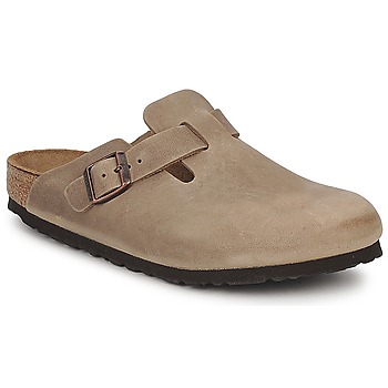 Birkenstock Boston Natural Leather Oiled Narrow Tabacco Brown