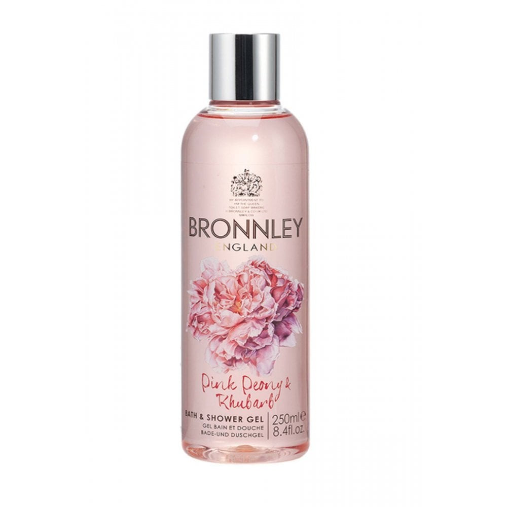 Bronnley Peony Rose & Rhubarb puhdistava suihkugeeli kaikille ihotyypeille 250 ml