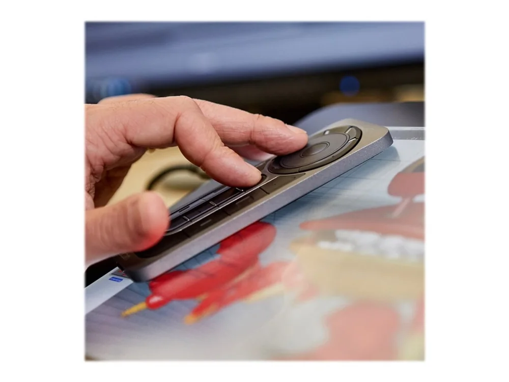 Wacom ExpressKey, Kauko-ohjausyksikkö, Wacom, Wacom Cintiq Pro (DTH-1320, DTH-1620) Wacom MobileStudio Pro (DTH-W1320, DTH-W1620) Wacom Intuos..., Musta, Harmaa, 1 kpl