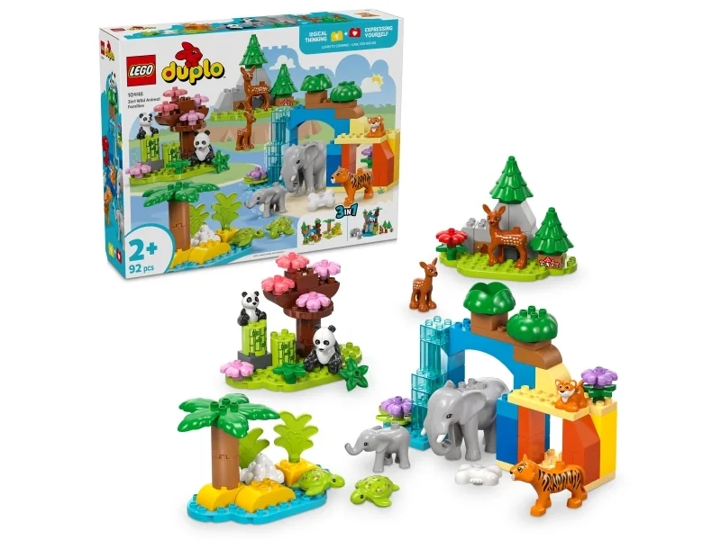 LEGO DUPLO Town 10446 3-in-1 luonnoneläinperheet