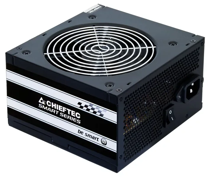 Chieftec Smart Series GPS-400A8 - Virtalähde (sisäinen) - ATX12V 2.3 - 80 PLUS - AC 230 V - 400 Watt - aktiivinen PFC - musta