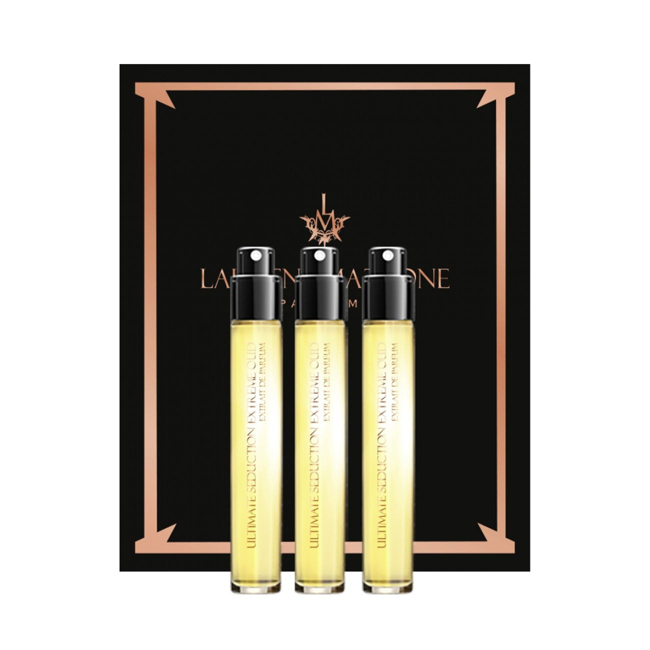 Laurent Mazzone Ultimate Oud Trio Set hajuvesiuute Unisex 3 kpl 15 ml *Pienoismalli
