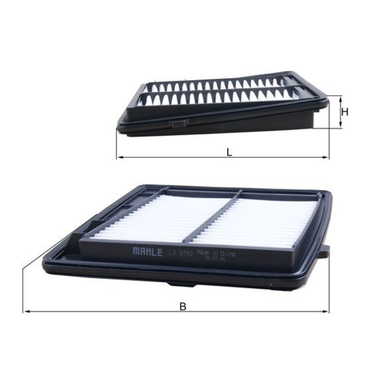 Ilmansuodatin KNECHT LX 5792