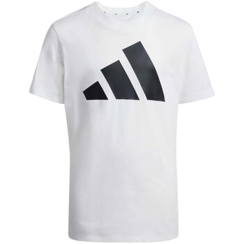 ADIDAS SPORTSWEAR Toiminnallinen paita 'Essentials' musta / valkoinen