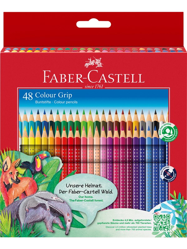 Faber-Castell Väri Pencils - Cardboard Box - 48 pcs.