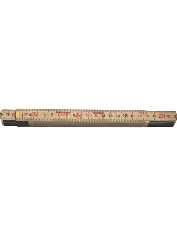 Hultafors Wooden folding ruler 2m 10 links