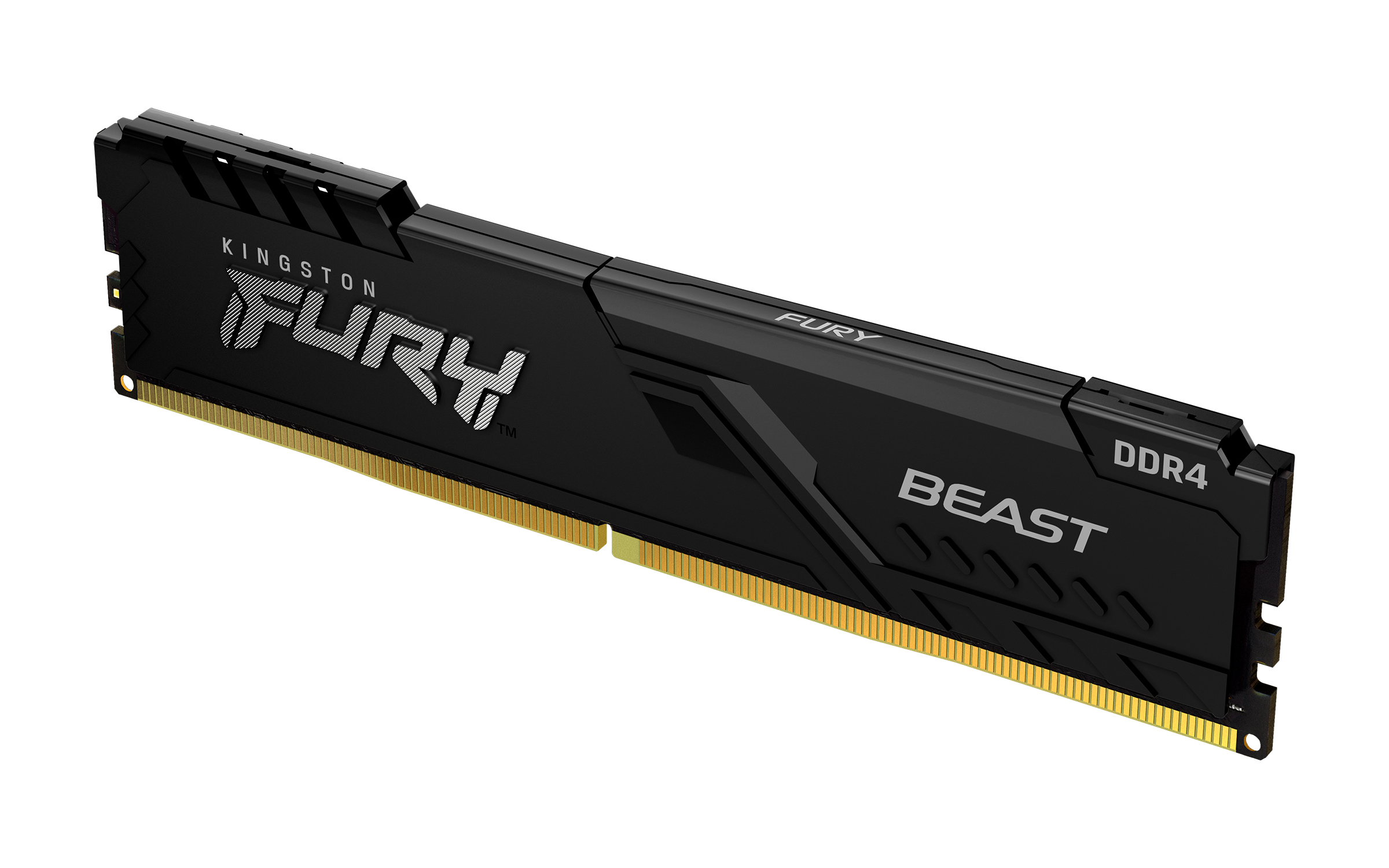 Kingston FURY Beast DDR4-3200 - 16GB - CL16 - Single Channel (1 pcs) - Intel XMP - Musta