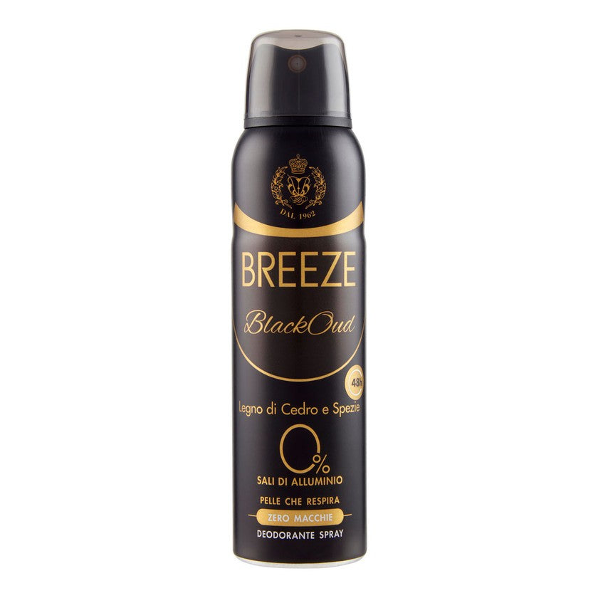 Breeze Deo Spray Black Oud 150 ml