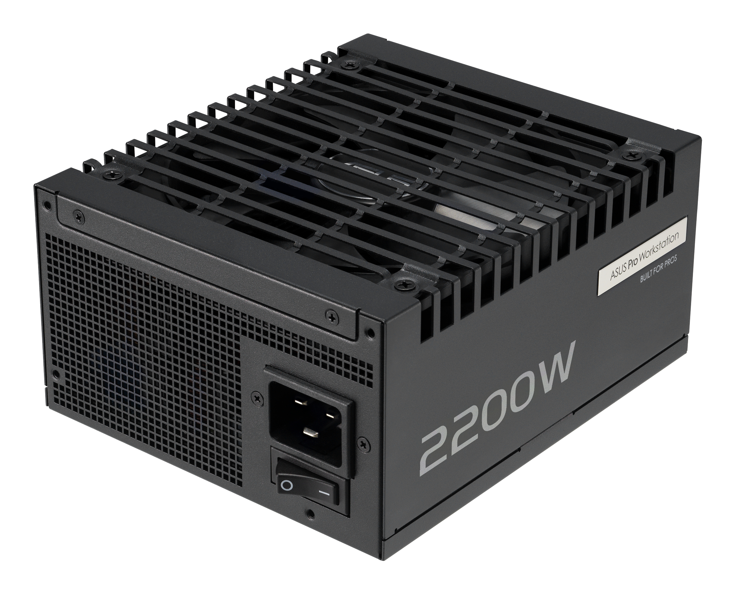 ASUS Pro WS 2200 Virtalähde - 2200 Watt - ATX 3.1 - 80 Plus Platina sertifioitu