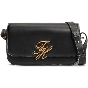 TOMMY HILFIGER Olkalaukku kulta / musta